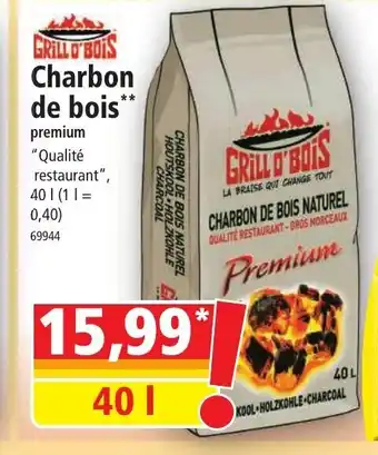 Norma Charbon de Bois offre