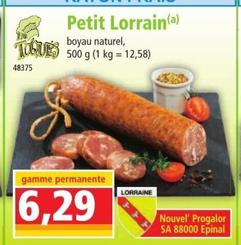 Norma Petit Lorrain offre