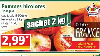 Norma Pommes Bicolores offre