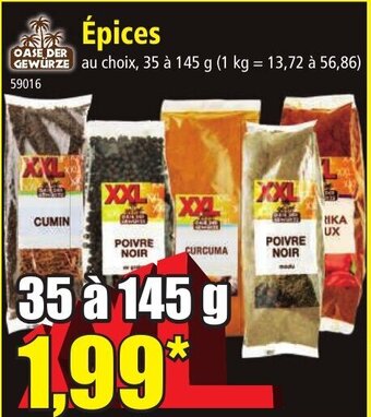 Norma Épices offre