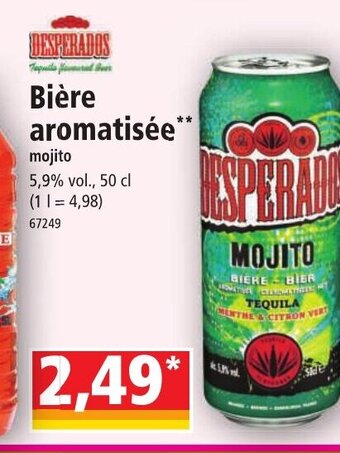 Norma Desperados Bière Aromatisée offre
