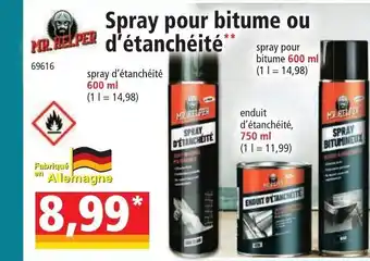 Norma Spray Pour Bitume ou D'étanchéite offre