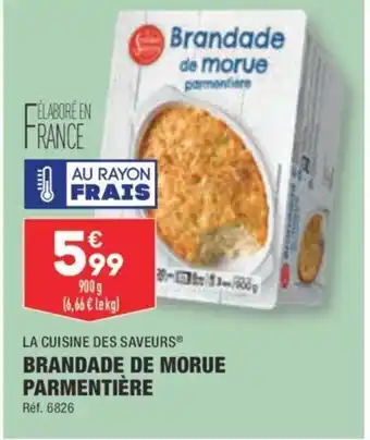 ALDI Brandade de Morue Parmentière offre