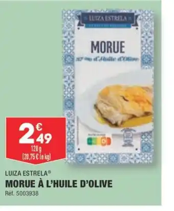 ALDI Morue A L'Huile D'OLive offre