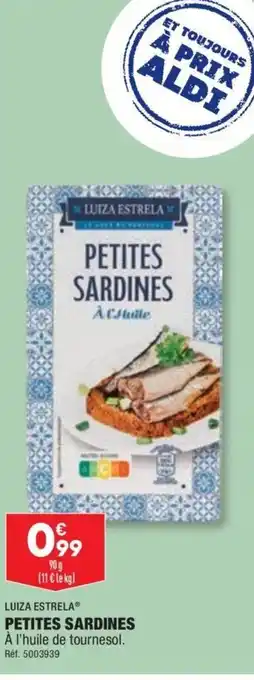 ALDI Petites Sardines offre