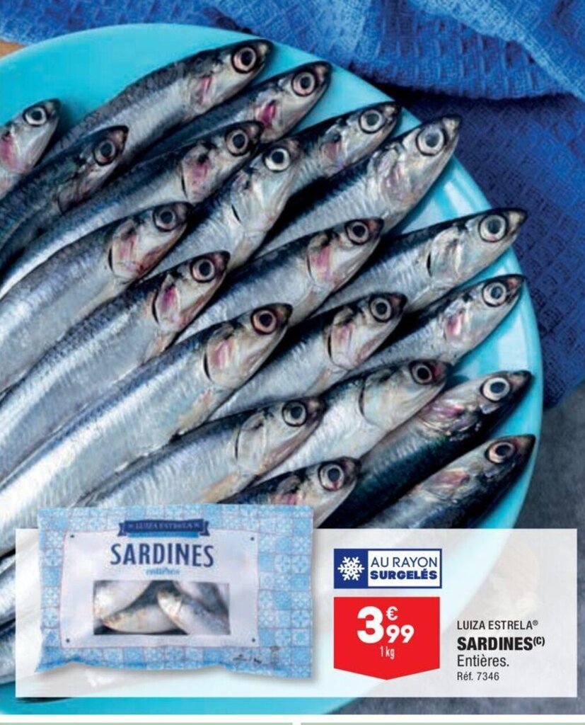 Promo Sardines chez ALDI