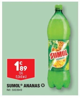 ALDI Sumol Ananas offre