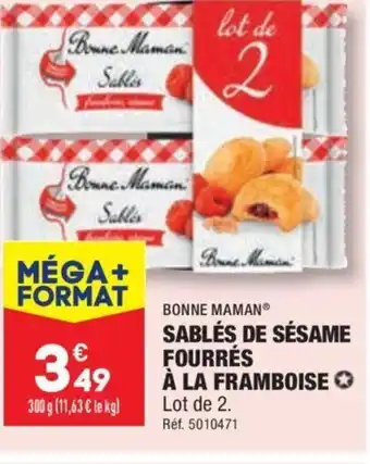 Sablés De Sésame Fourrés A La Fromboise