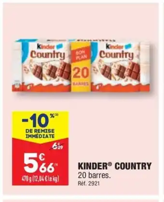 ALDI Kinder Country offre