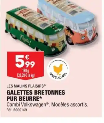 ALDI Galettes Bretonnes Pur Beurre offre