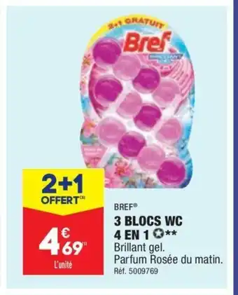 3 Blocs WC 4 En 1