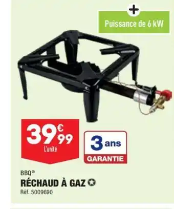 ALDI Réchaud A Gaz offre