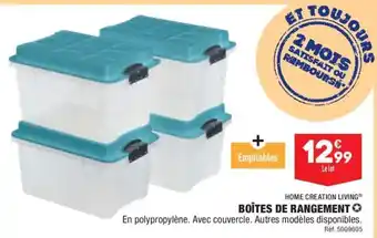 ALDI Boites De Rangement offre
