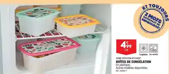 ALDI Boites De Congélation offre