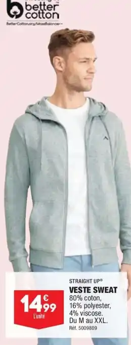 ALDI Veste Sweat offre