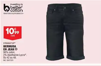 ALDI Bermuda En Jean offre