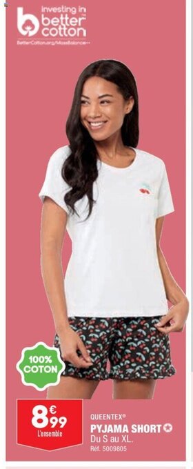 ALDI Pyjama Short offre