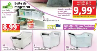 Norma Boite De Rangement offre