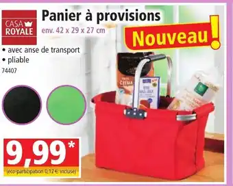 Norma Panier A Provisions offre
