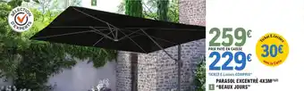 E.Leclerc Brico Parasol Extentré 4X3M "Beaux Jours" offre