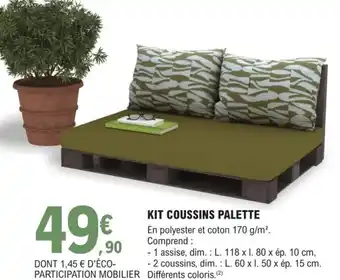 Kit Coussins Palette