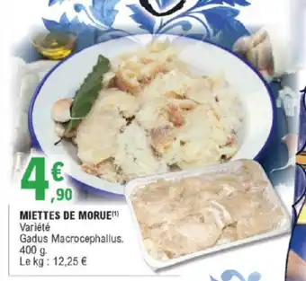 E.Leclerc Miettes de Morue offre