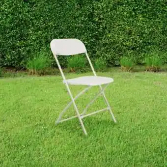 L'incroyable Chaise pliante 'verone' blanche offre