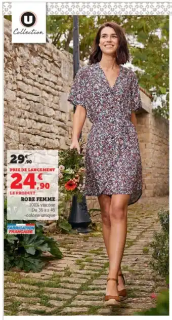 Super U Robe femme offre