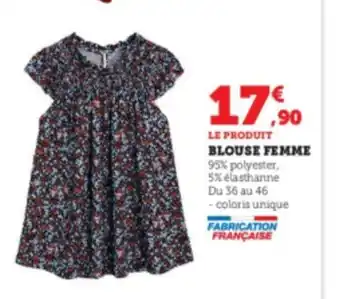 Super U Blouse femme offre