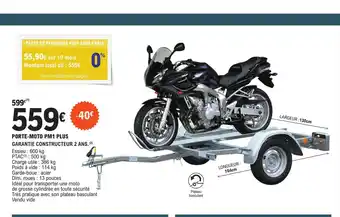 E.Leclerc L'Auto Porte-Moto PM1 Plus offre