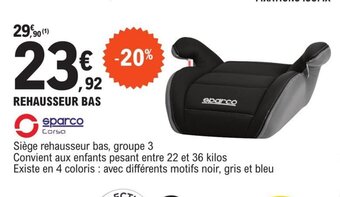 E.Leclerc L'Auto Rehausseur bas offre