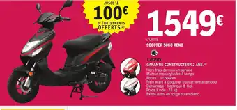 E.Leclerc L'Auto Scooter 50cc reno offre