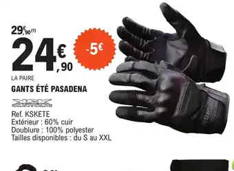 E.Leclerc L'Auto Gants ete pasadena offre