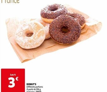 Auchan donuts offre
