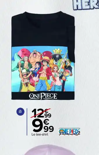 Carrefour Market One piece Tee-shirt garcon offre