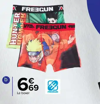 Carrefour Market Boxer manga garcon offre