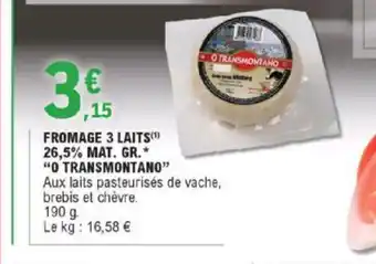 Fromage 3 Laits