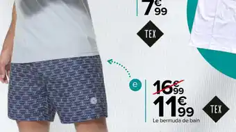 Carrefour Market Bermuda de bain offre