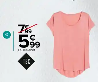 Carrefour Market Tee shirt femme offre