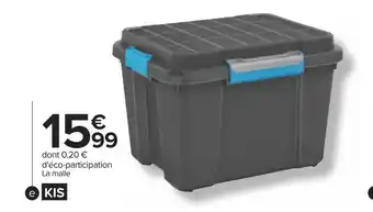 Carrefour Kis malle scuba 45 litres offre