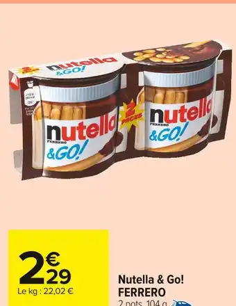 Ferrero nutella & go!