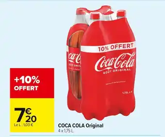 Carrefour Market Coca cola coca cola original offre