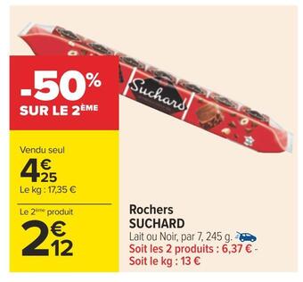 Carrefour Suchard rochers offre