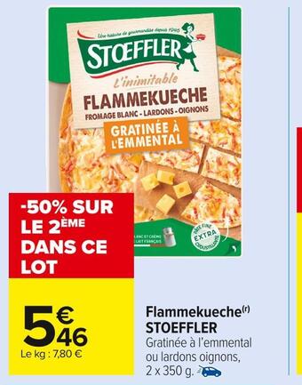 Carrefour Market Stoeffler flammekueche offre