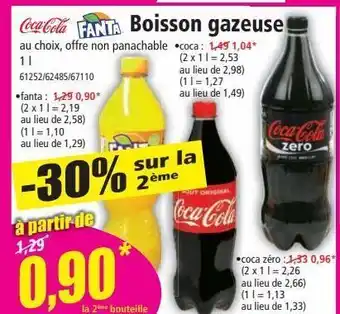 Norma Boissons gazeuse offre