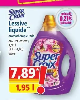 Norma Lessive liquide super croix offre