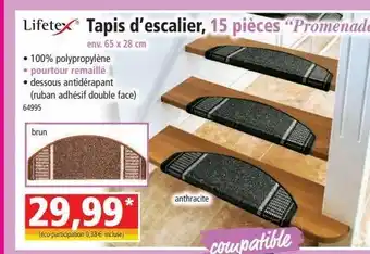 Norma Tapis d´escalier offre