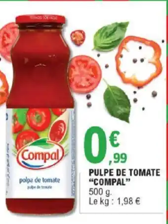 E.Leclerc Pulpe de Tomate Compal offre
