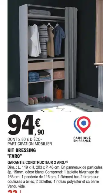 Kit Dressing Faro