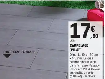 E.Leclerc Brico Carrelage Pilat offre